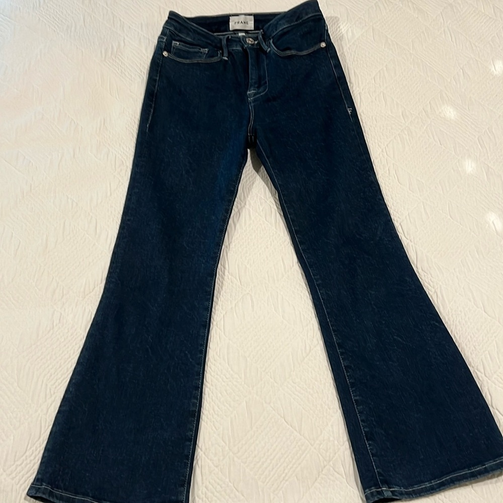 Frame Le One Crop Mini Boot
